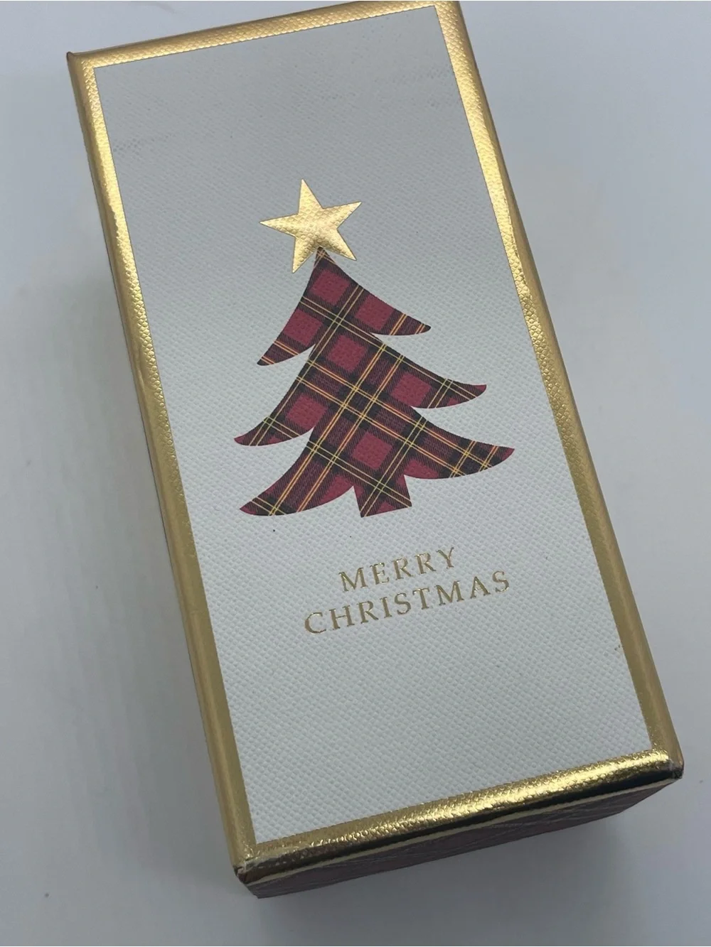 Christmas Silver Gold Tone Reindeer Bell Pendant Necklace In Box *No Earrings*